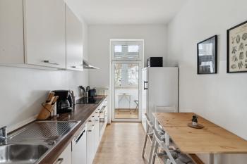 Apartment für 13 Gäste, 5 Schlafzimmer, 2 Bäder, 2 Loggia's, Leipzig Zentrum Ost, Lipsia (foto 5)