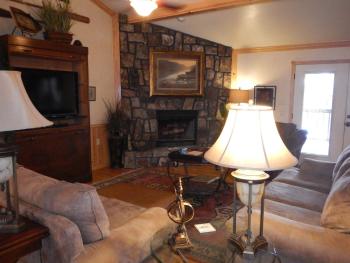 C20, Three bedroom, three bath log-sided, luxury Harbor North cottage with hot tub cottage, Mount Ida (Foto 4)