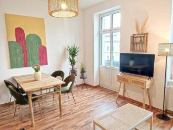 coffeelounge: zentrale Wohnung mit Küche inkl. Kaffee, Drážďany (fotografie 2)