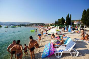 Apartment in Okrug Gornji with sea view, balcony, air conditioning, WiFi 5165-1, Trogir (Foto 5)