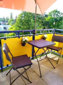 Helles Apartment mit Balkon am Großen Garten nahe Stadtzentrum, Drážďany (fotografie 5)