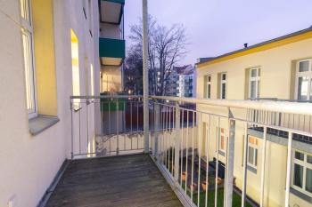 Balkon, Waschmaschine, TV, Einzelbetten, nahe Völkerschlachtsdenkmal, Lipsk (zdjęcie 4)