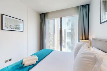 Vacationer Holiday Homes l Chic 1 Bed l Perched on 30th Floor l Marina Views, Dubaj (fotografie 3)