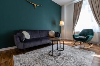 Business & Life Apartment nähe TU, HBF und Oper - SmartTV, MagentaTV und Küche, Chemnitz (foto 3)