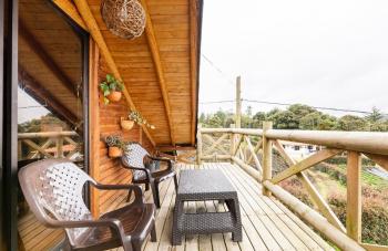Luz del bosque, chalet con jacuzzi y chimenea en Santa Elena, Medellín (Foto 5)