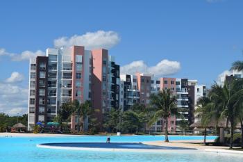 Departamento Moderno con Vista a la Laguna en Dream Lagoons, Cancún (fotografie 2)