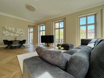 Luxury Home / 3-Raum-Suite an der Frauenkirche / 2, Drážďany (fotografie 2)