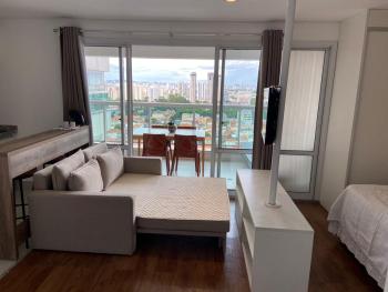 Loft com vista panorâmica para o aeroporto, São Paulo (fotografie 5)