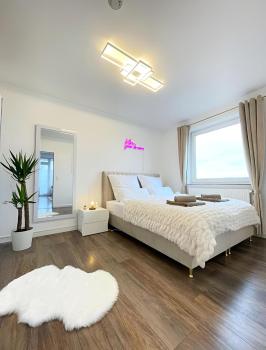 REGENCY Apartments - Zentrale 50m2 Wohnung I Balkon I Wasserblick I WiFi I Netflix, Hannover (fotografie 2)