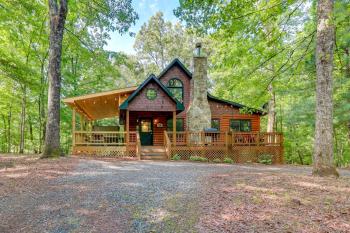 Mineral Bluff Cabin: Hot Tub, Pets, & Peace, Mineral Bluff (fotografie 2)