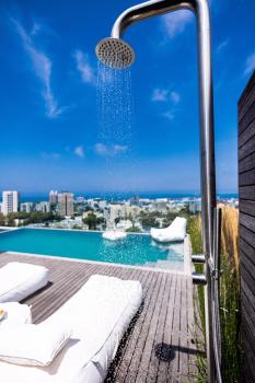 SERENE - Infinity Cview pool - 4 bedrooms Luxury Penthouse, Hajfa (zdjęcie 4)