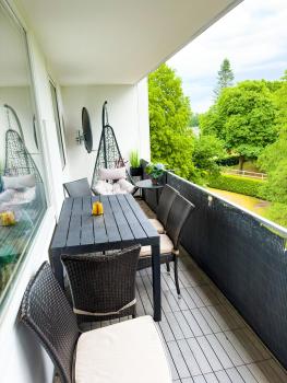 Messewohnung für 5 Gäste mit Balkon und Lift, Hannover (fotografie 3)