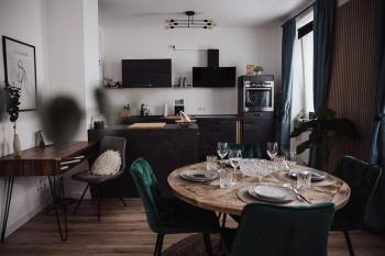 Cozy Dreams: Deluxe 2-Zimmer-Apartment -Küche, Norimberk (fotografie 4)