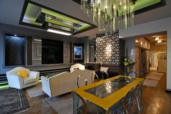LuxuryFlat near centre on118 sqm, 3BR,2BTH,8bed,AC, Budapešť (fotografie 4)