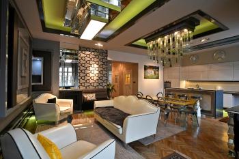 LuxuryFlat near centre on118 sqm, 3BR,2BTH,8bed,AC, Budapešť (fotografie 3)