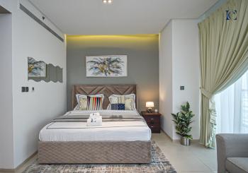 Luxury Escapes - Large Studio in the heart of Dubai Marina - West Avenue, Dubaj (fotografie 3)