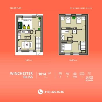 Huge & Unique 2BR/1BA Pet-friendly Family Condo, Балтимор (фото 5)