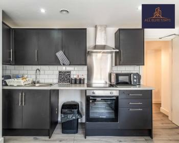 Swan House Apartment 2 - 1 Bed Apartment - Sleeps up to 4 - Free Parking - Liverpool - close to city centre - By ALL ELITE STAYS, Liverpool (fotografie 4)