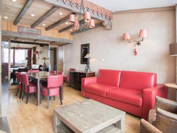 Duplex 3 pièces, ski aux pieds, avec balcon et WIFI - FR-1-449-36, Tignes (photo 3)
