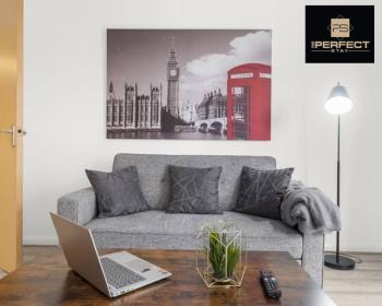 Atlantis 1BDR City Centre By Your Perfect Stay Short Lets Birmingham With Netflix & Free Parking, Birmingham (photo 3)