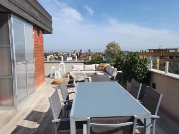 Penthouse F8 - Panoramic terrace, view Two Towers, Boloňa (fotografie 5)