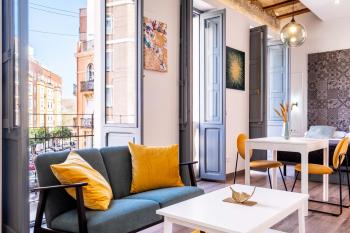 Beautifully Designed Studio with Lots of Natural Light, Valencie (fotografie 4)