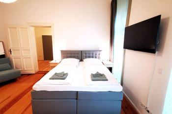 LANG Li by ROCKCHAIR Apartments l SUPERHOST Status l 2 Bedrooms Boxspringbeds in City Center - Cozy Family & Business Flair welcomes you!, Berlino (foto 5)