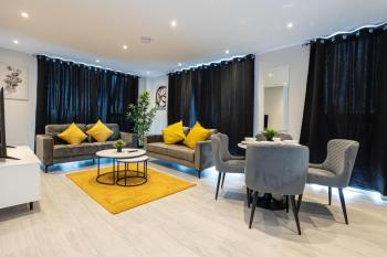 Contemporary 3 Bedrooms Apartment Manchester City, Manchester (fotografie 2)