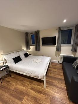Modern Double Room with Sofa, Edinburgh (fotografie 4)
