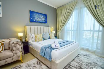 Luxury Escapes - New Lake View Studio in JLT - near Metro, Dubaj (fotografie 2)