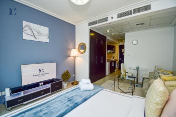 Brand New Studio Apt - Near JLT Metro, Dubaj (fotografie 3)
