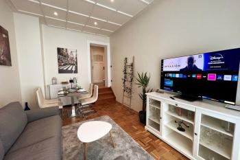 Soul-Apartment Terrasse Privat-Parkplatz Boxspringbett 55Zoll TV WLAN, Leipzig (foto 5)