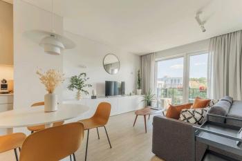 1bdr Apt w/Balcony, free Pkg, Vilnius (Foto 4)