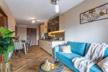 Przytulny Kąt w Green Park Resort w budynku z basenem, sauną, jacuzzi, Szklarska Poręba (foto 4)
