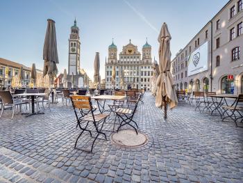 TRULY - Direkt am Rathausplatz, Dachterrasse mit Blick auf Perlachturm, Garage, Fahrstuhl, Augusta (Augsburg) (foto 3)