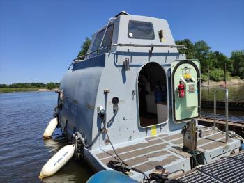 Ausgebautes Rettungsboot GORCH POTT, Hamburgo (foto 2)