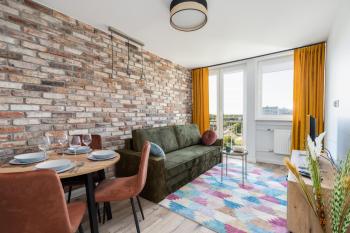 Stylish Apartment near Wroclavia for 4 Guests by Noclegi Renters, Breslau (Foto 3)