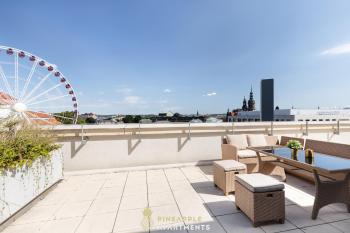 PINEAPPLE APARTMENTS - Penthouse am Zwinger - 162qm - 1x free parking, Drážďany (fotografie 3)