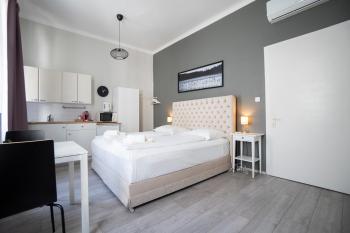 Bright ,cozy , central and cute studio in Vienna, Vídeň (fotografie 2)