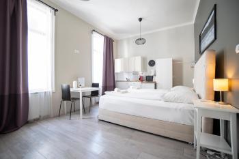 Bright ,cozy , central and cute studio in Vienna, Vídeň (fotografie 3)