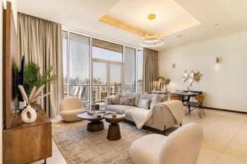 Full Sea View - 2BR w maid's room in Tiara Residence, Palm Jumeirah - Allsopp & Allsopp, Dubai (Foto 2)