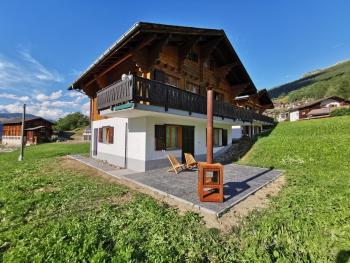 CHALET HÜTTLE - authentisch, ruhig, mitten im grün, Grächen (fotografie 3)