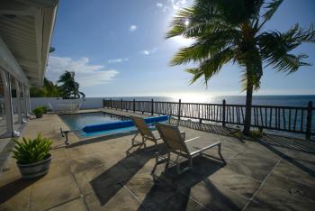 Serenity by the Sea- 3BRVilla w Stunning Sunsets, Tamarin (foto 3)