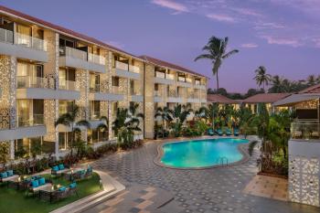 2BHK with Kitchen, Swimming Pool and 2 Mins walk to beach, Candolim (fotografie 3)