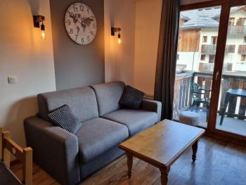 T2 + coin montagne - Wifi/Piscine - Les Orres 1800, Les Orres (zdjęcie 3)