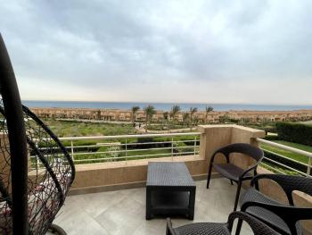 Sea & Pool View Penthouse Chalet at Telal Sokhna, Ain Soukhna (fotografie 4)