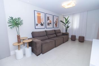 Boulevard 222D - Excelente apartamento em condomínio de luxo no centro de Bombinhas - Piscina - Jacuzzi - Academia - Portaria 24h - (Consultar serviços de roupa de cama e banho), Bombinhas (zdjęcie 5)