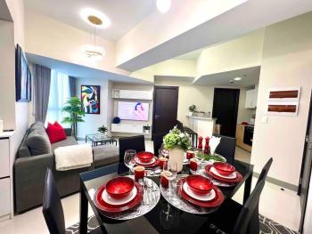 Cozy 2 Bedrooms in BGC with Balcony Bathtub 600Mbps, Manila (foto 2)