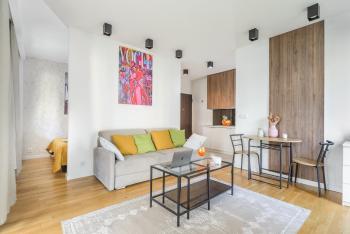 Lumina apartment with parking near Muzeum Powstania, Varsovia (foto 4)