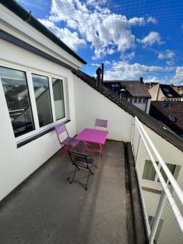 City Center Rooftop Balcony-Studio at town hall, Basilea (foto 2)